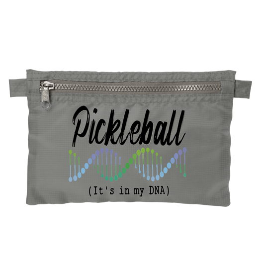 Pickleball Is In My DNA | Pickleball Stash Pouch Bag | Small Size Court Stash Bag