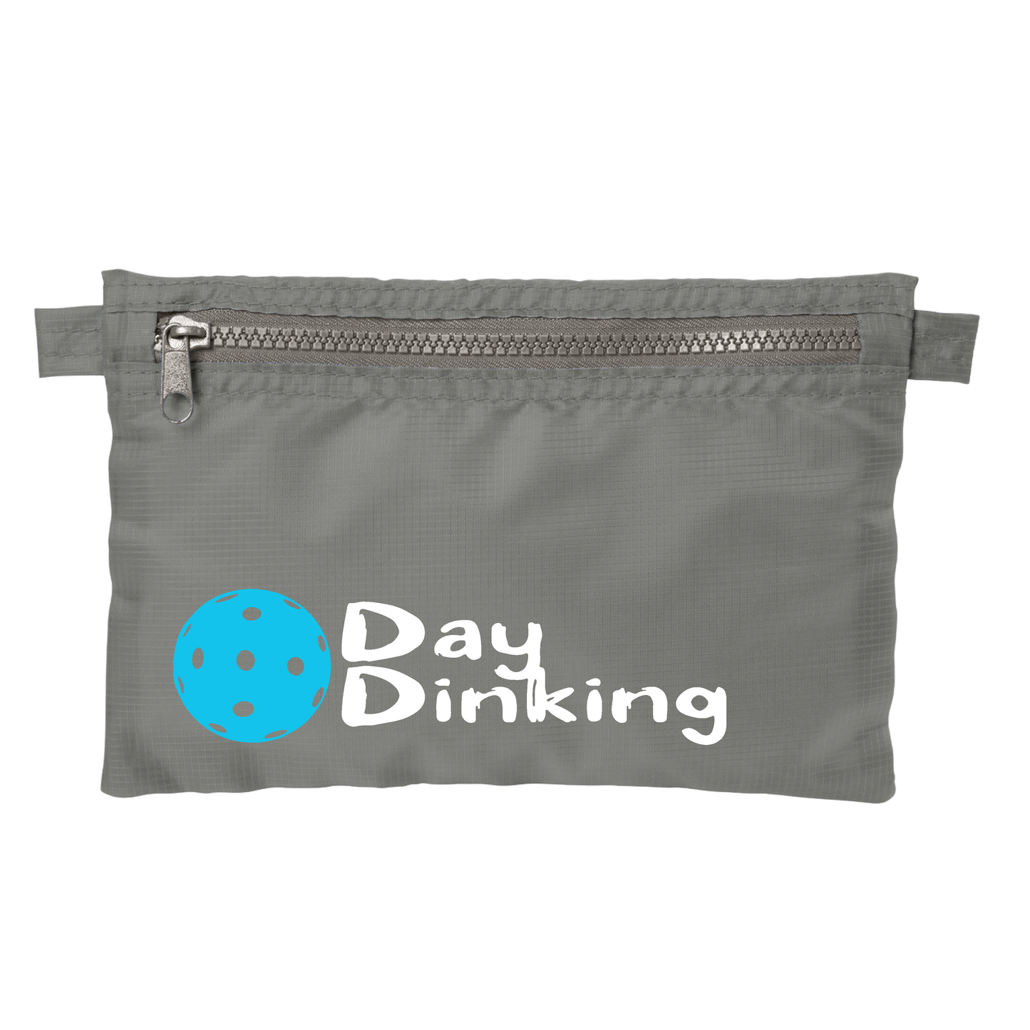 Day Dinking With Pickleballs (Customizable) | Pickleball Stash Pouch Bag | Small Size Court Stash Bag