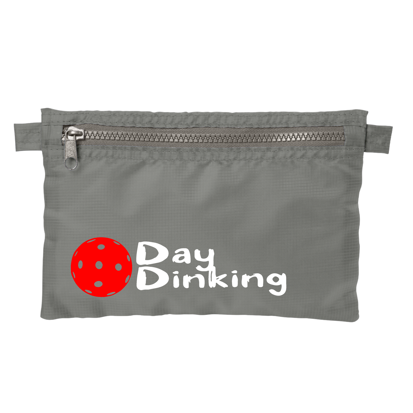 Day Dinking With Pickleballs (Customizable) | Pickleball Stash Pouch Bag | Small Size Court Stash Bag