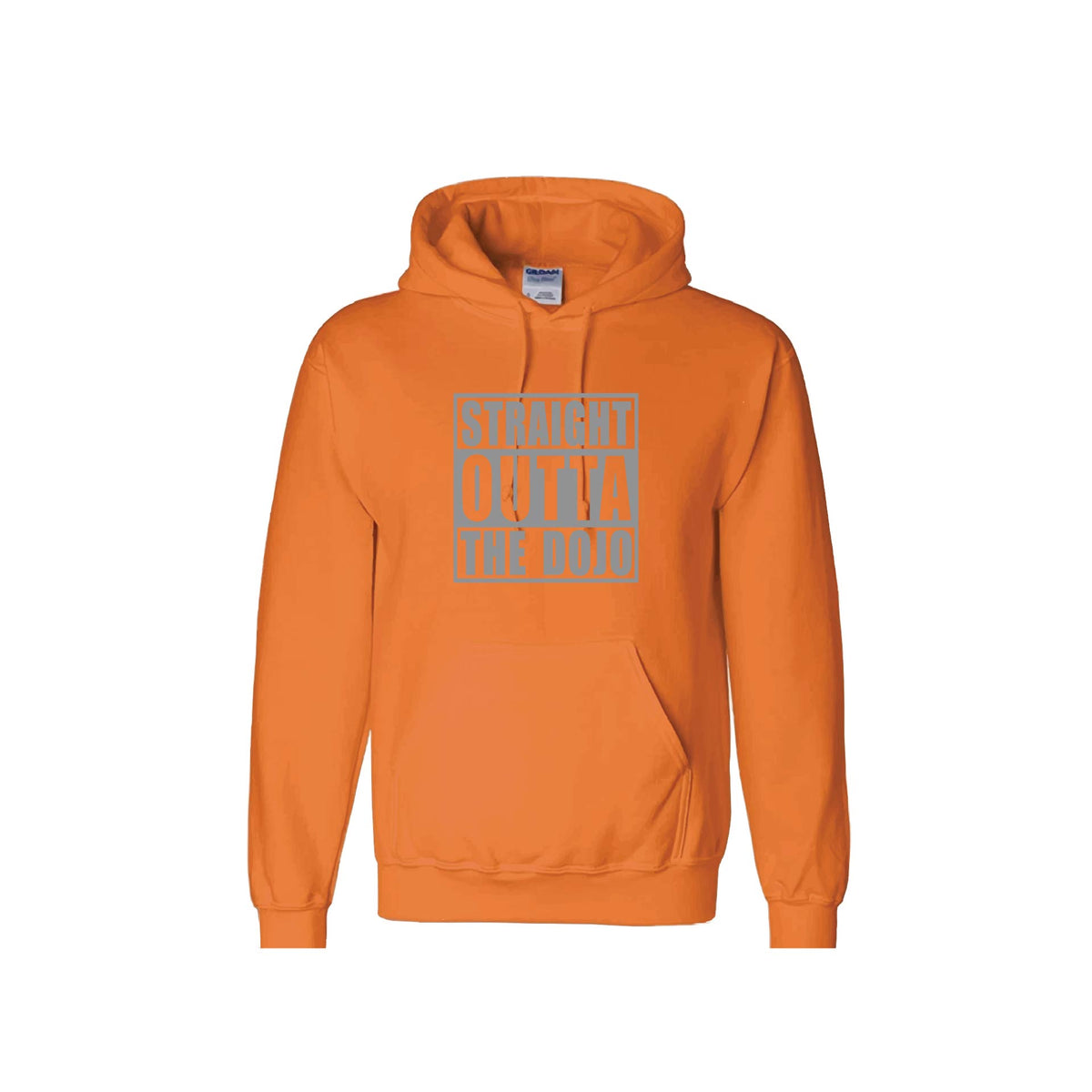Straight Otta the Dojo | Unisex Hoodie Athletic Karate Sweatshirt | 50% Cotton/50% Polyester