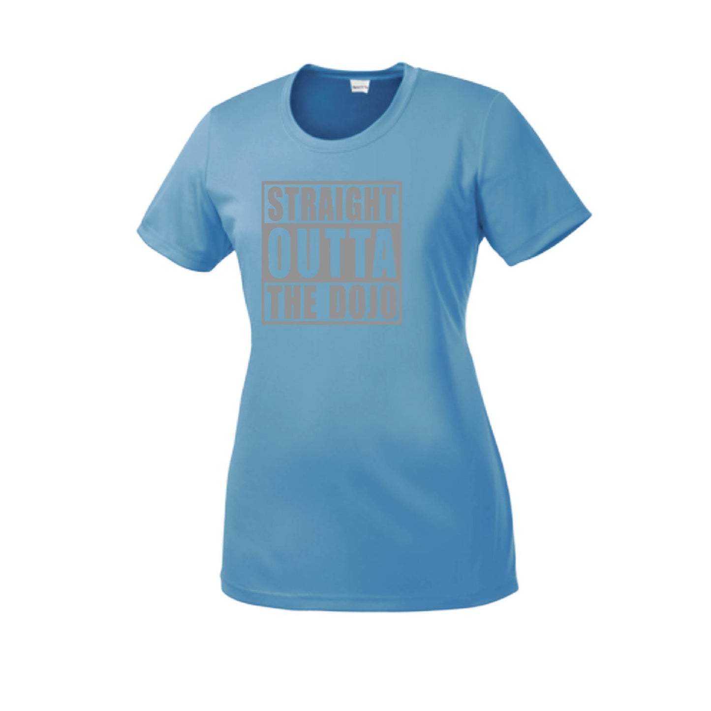 Straight Otta the Dojo | Women's Short Sleeve Karate Crewneck T-Shirts | 100% Polyester
