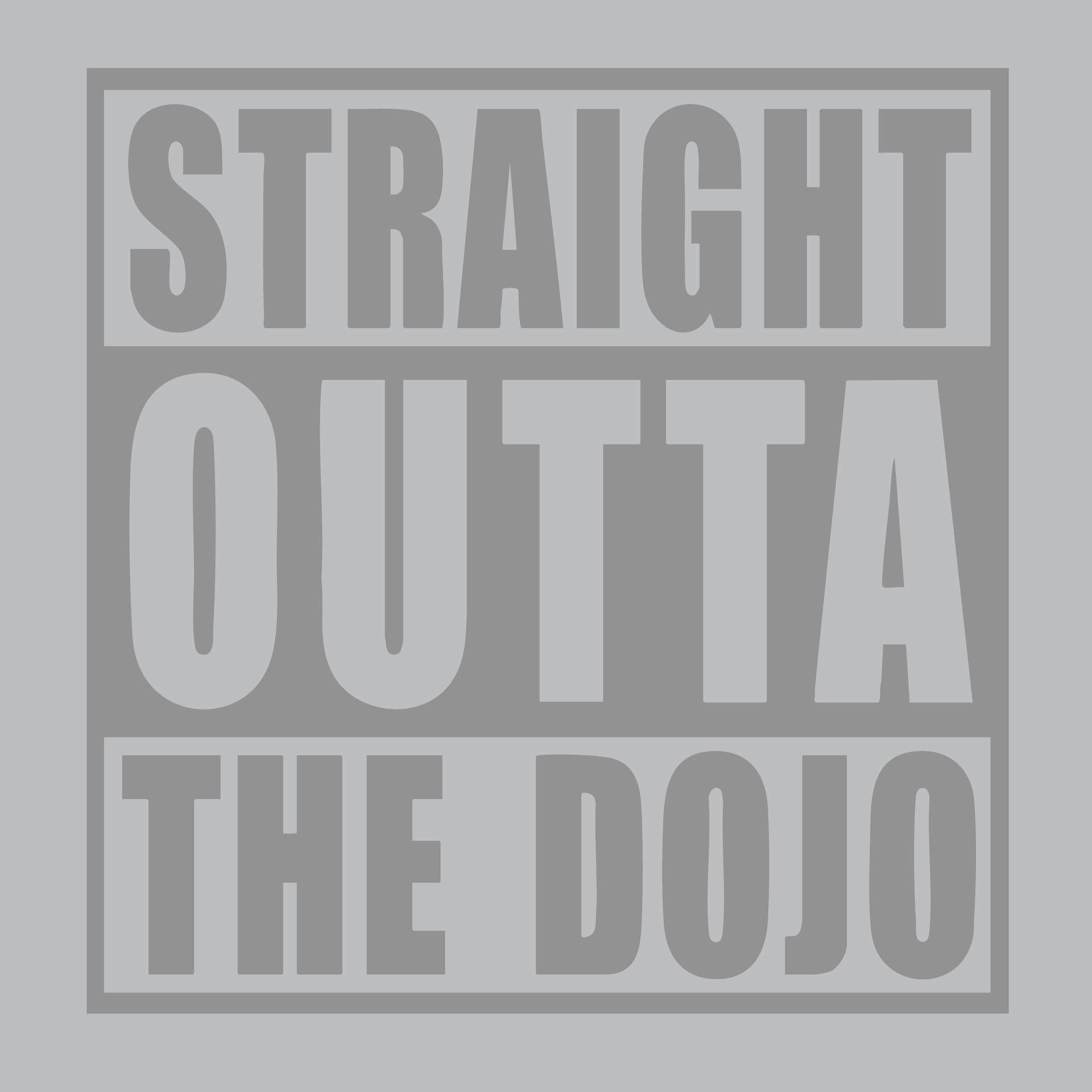 Straight Otta the Dojo | Youth Short Sleeve Karate Performance T-Shirts | 100% Polyester