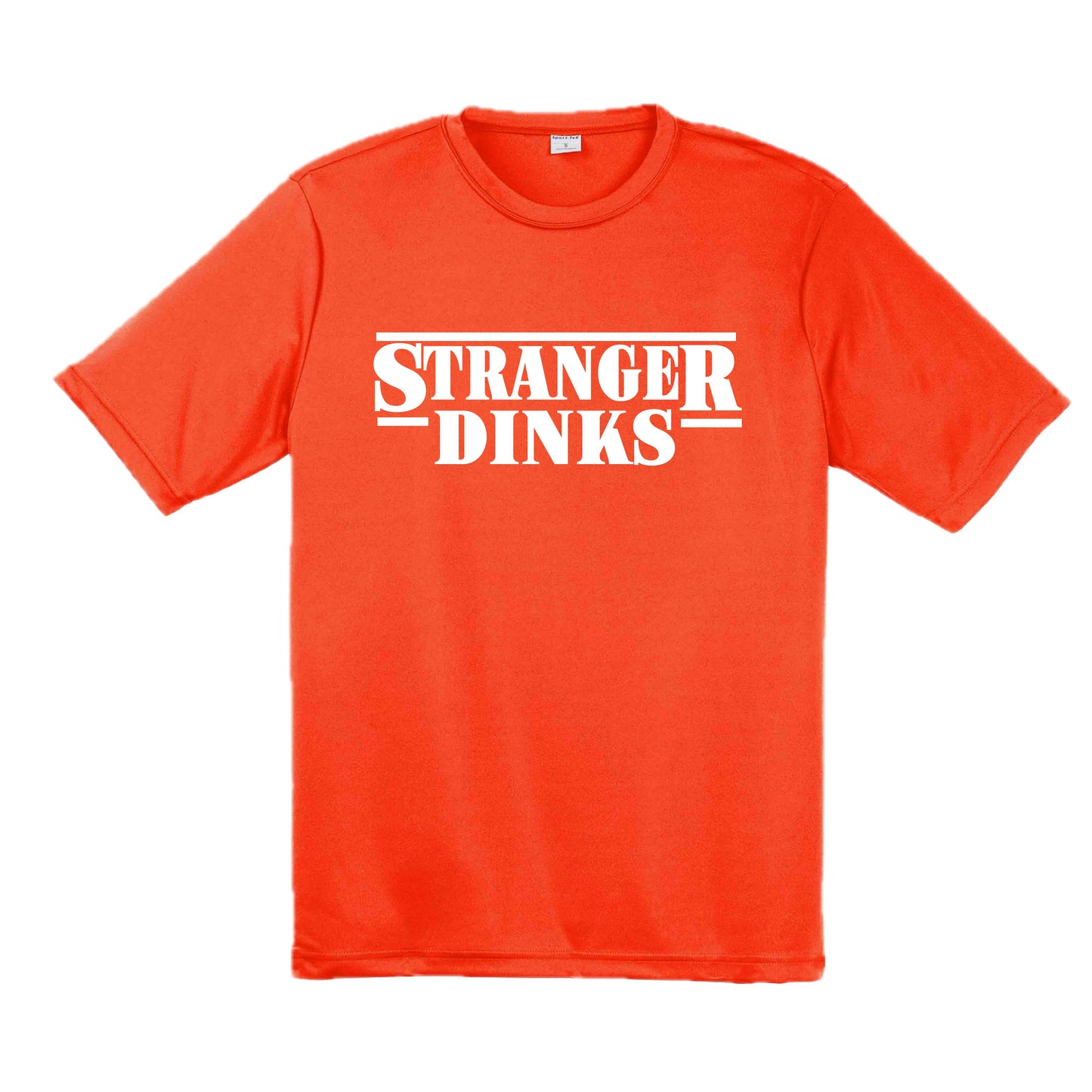 Stranger Dinks | Men's Short Sleeve Athletic Performance T-Shirt | 100% Polyester