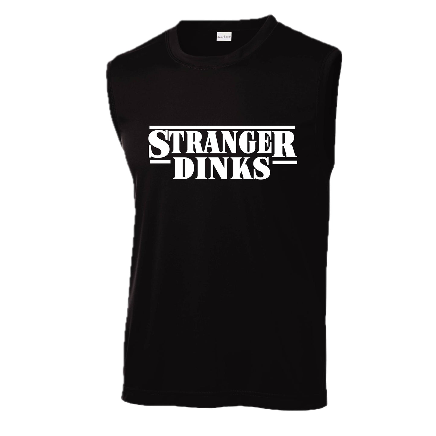 Stranger Dinks | Men's Sleeveless Athletic Performance T-Shirt | 100% Polyester