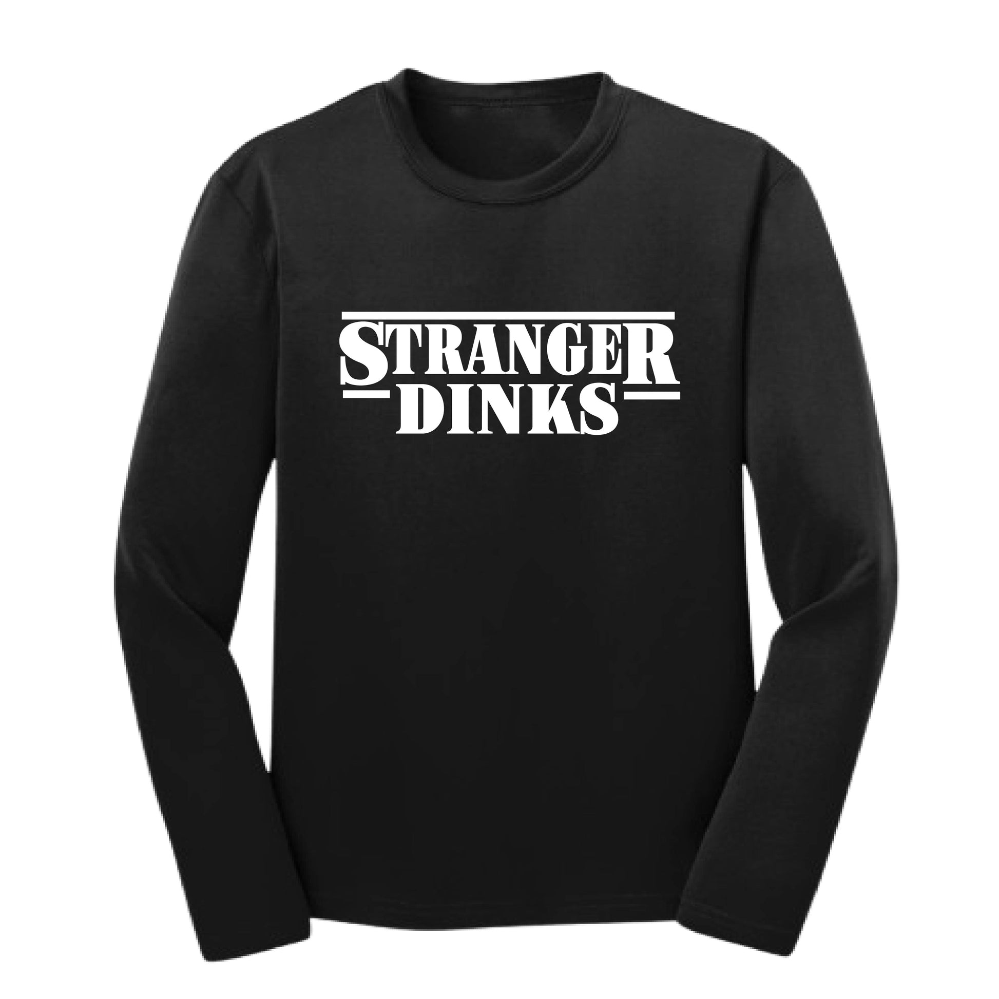 Stranger Dinks | Youth Long Sleeve Performance T-Shirts | 100% Polyester