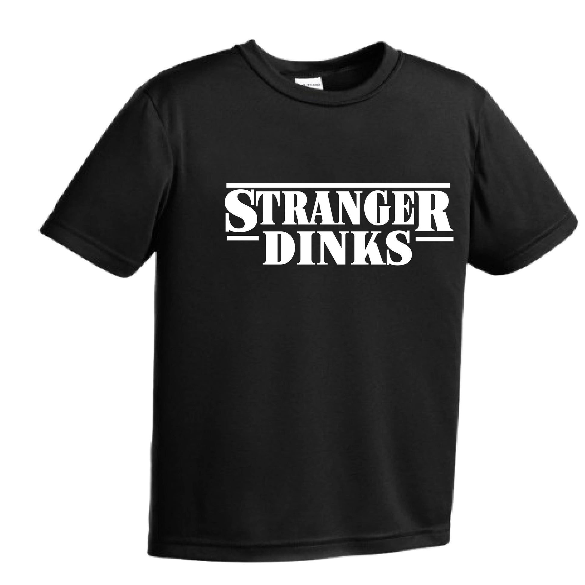 Stranger Dinks | Youth Short Sleeve Performance T-Shirts | 100% Polyester