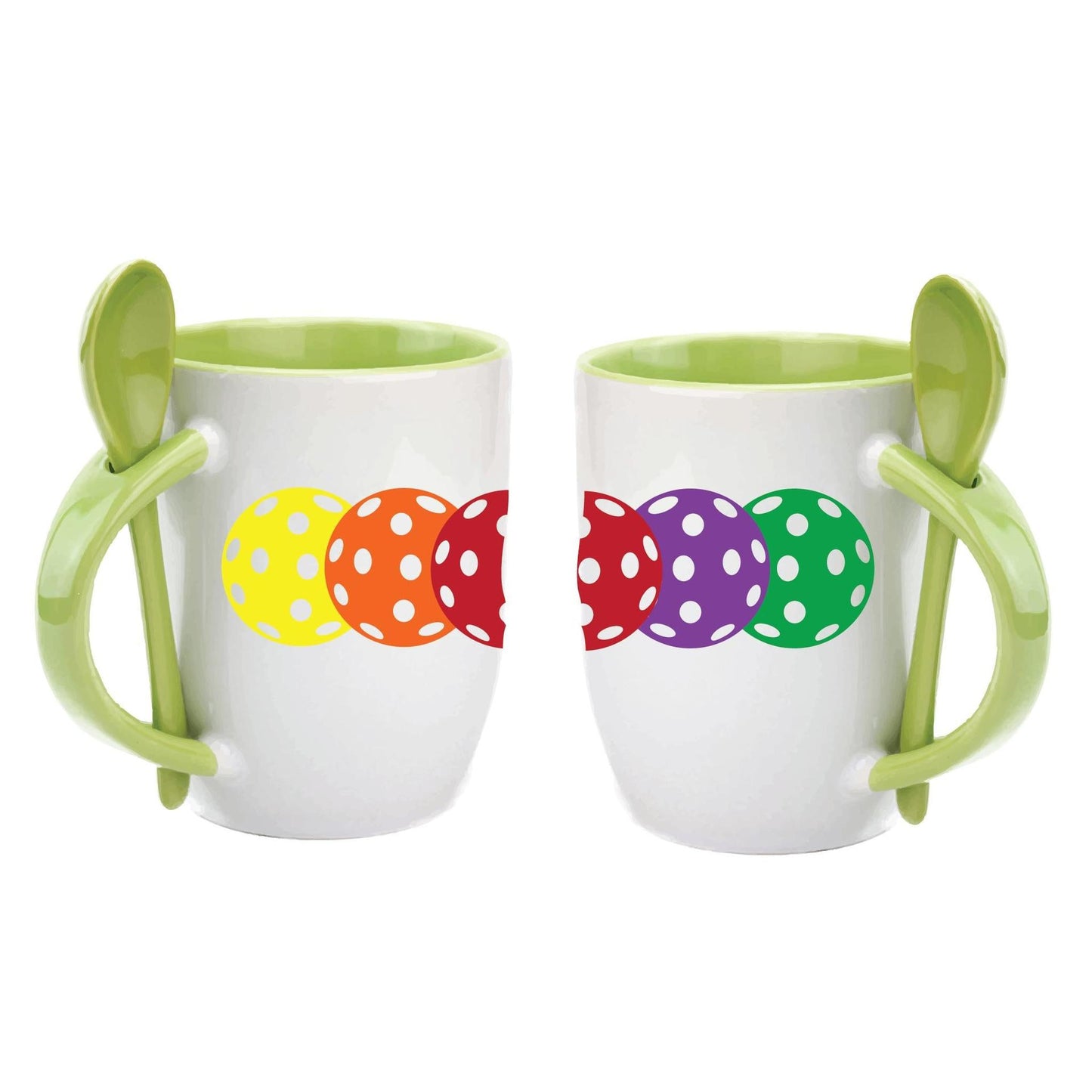 String Of Pickleballs | Pickleball Coffee Cup | Fun Pickleball Gifts