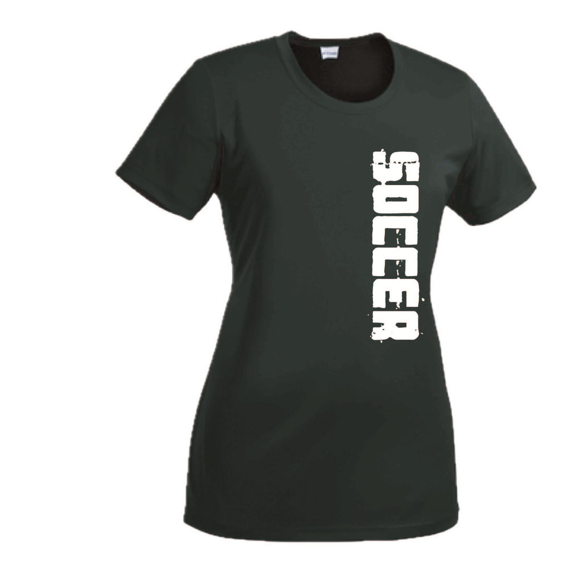 Stylish Soccer | Women’s Short Sleeve Crewneck Soccer T-Shirts | 100% Polyester