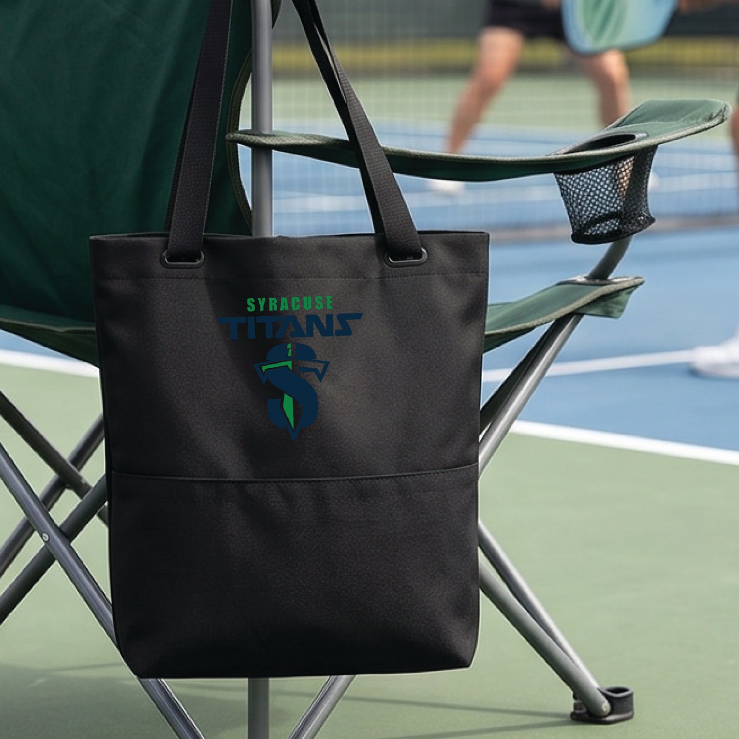 Syracuse High School Pickleball Tote Bag Sports Tote for Pickleball Players Gift Court Carryall Team Gift