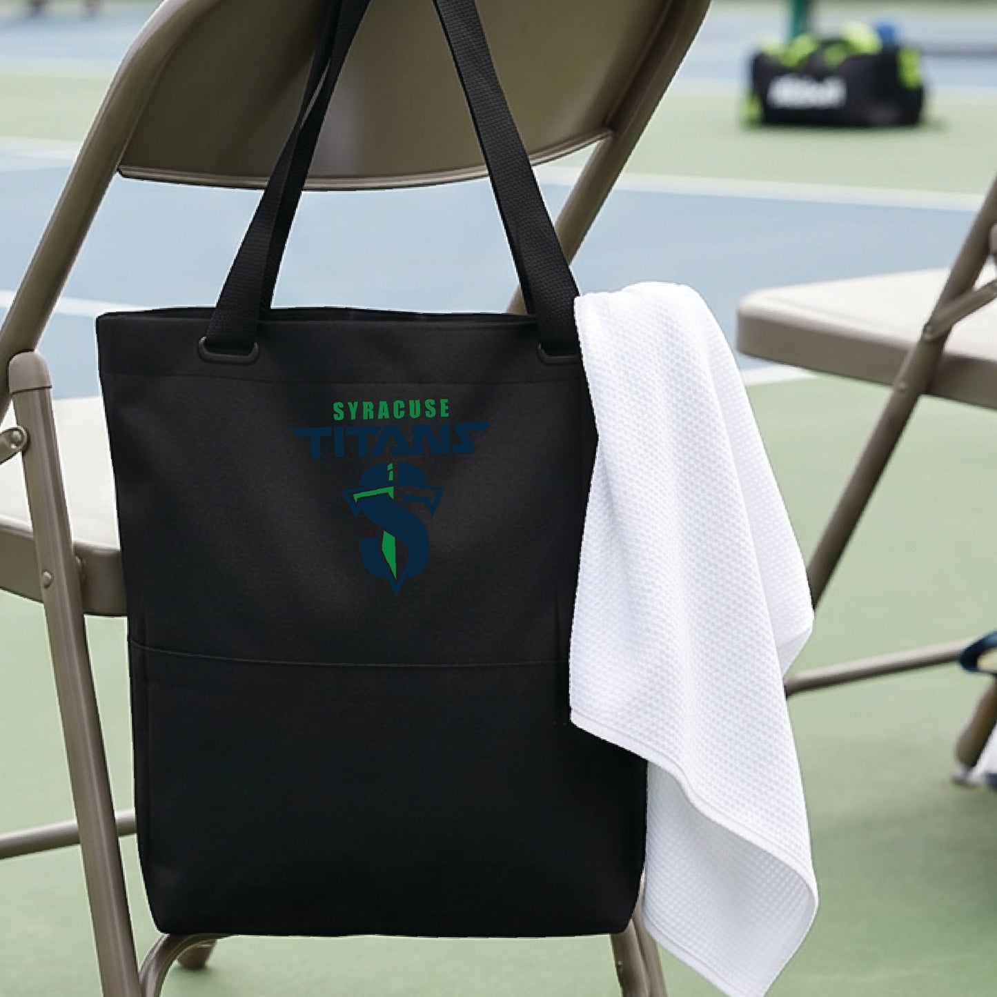 Syracuse High School Pickleball Tote Bag Sports Tote for Pickleball Players Gift Court Carryall Team Gift