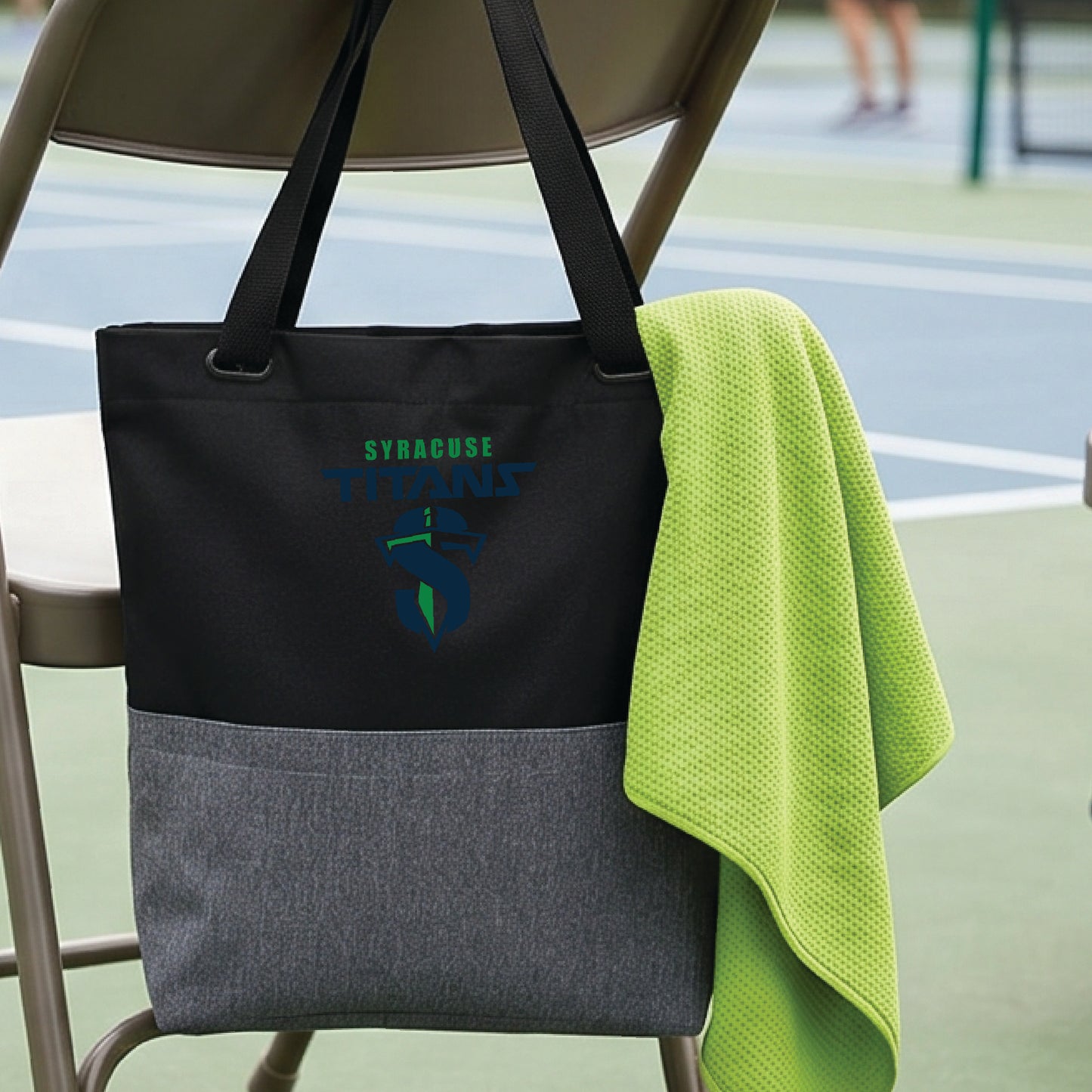 Syracuse High School Pickleball Tote Bag Sports Tote for Pickleball Players Gift Court Carryall Team Gift