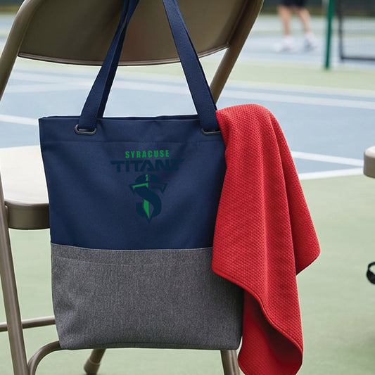 Syracuse High School Pickleball Tote Bag Sports Tote for Pickleball Players Gift Court Carryall Team Gift