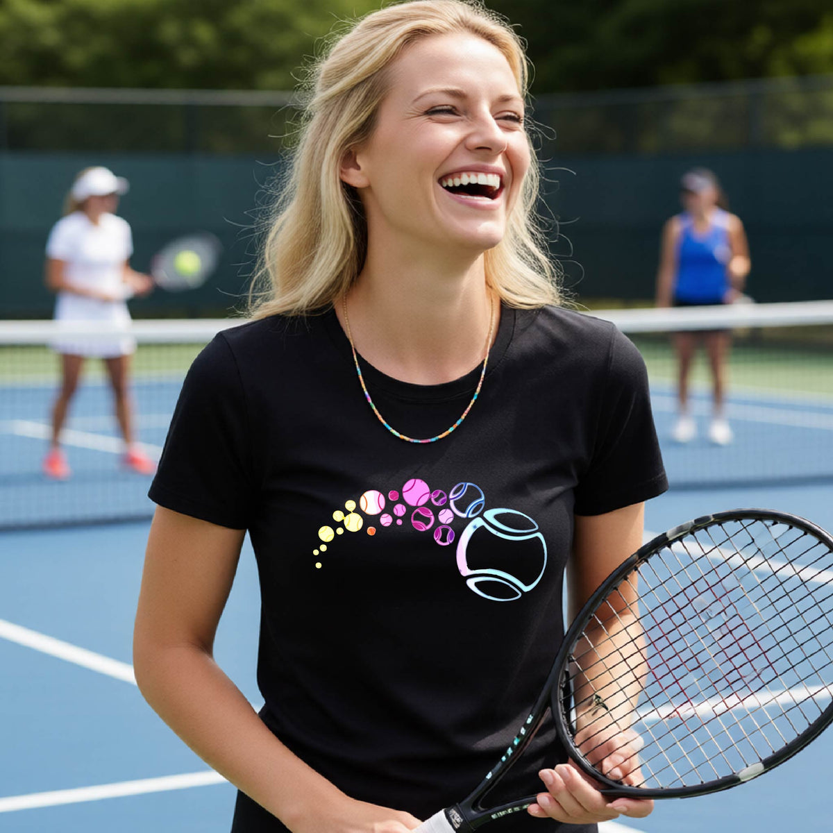 Women's Athletic Tennis Tee – Performance Shirt for Tennis Players - Short-Sleeve