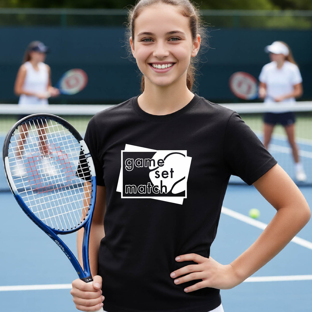 Youth Tennis Performance Shirt – Athletic Tennis Tee for Kids - Short-Sleeve