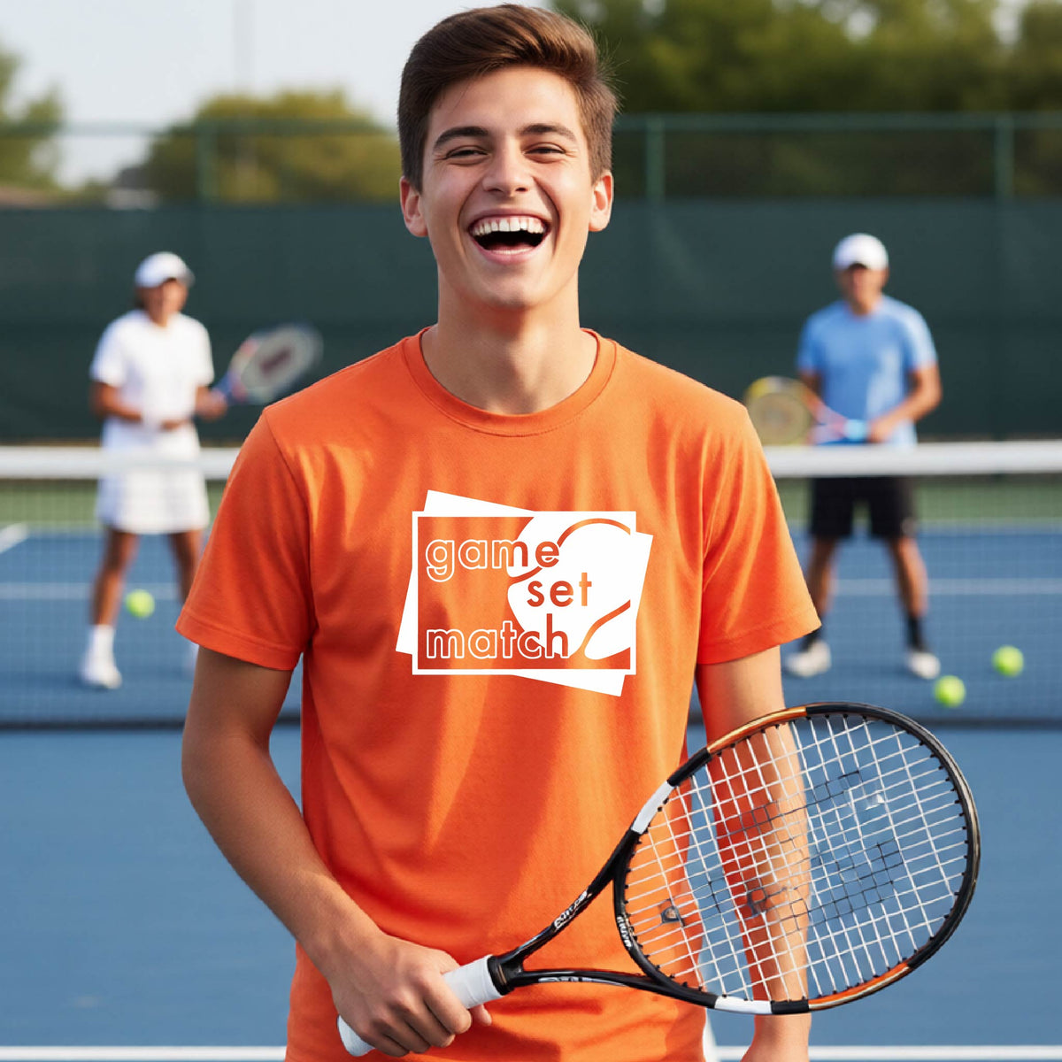 Youth Tennis Performance Shirt – Athletic Tennis Tee for Kids - Short-Sleeve