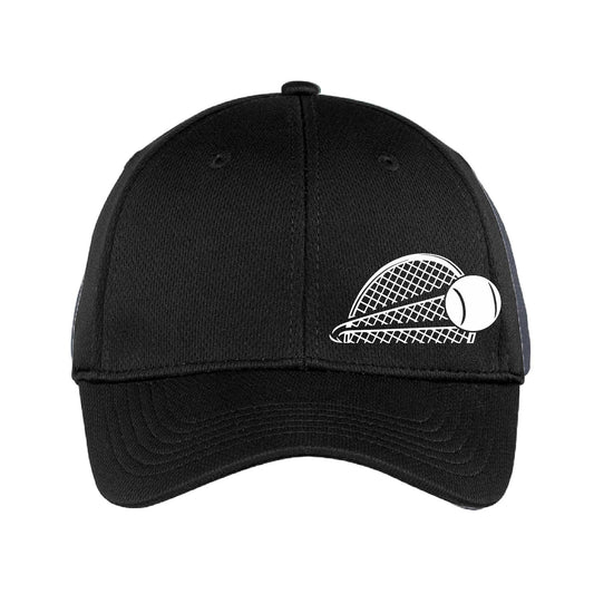 Half Racquet | Tennis Hat | Moisture-Wicking 100% Polyester