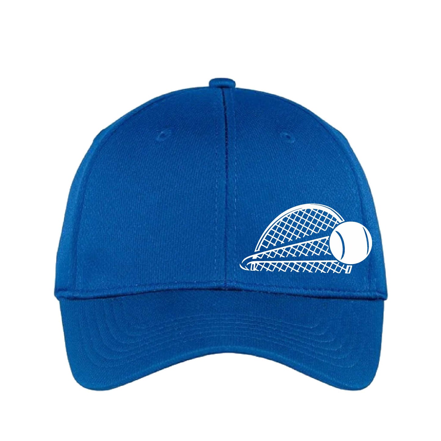 Half Racquet | Tennis Hat | Moisture-Wicking 100% Polyester