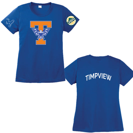Timpview High UHSPA | Women's Short Sleeve Crewneck T-Shirts | 100% Polyester