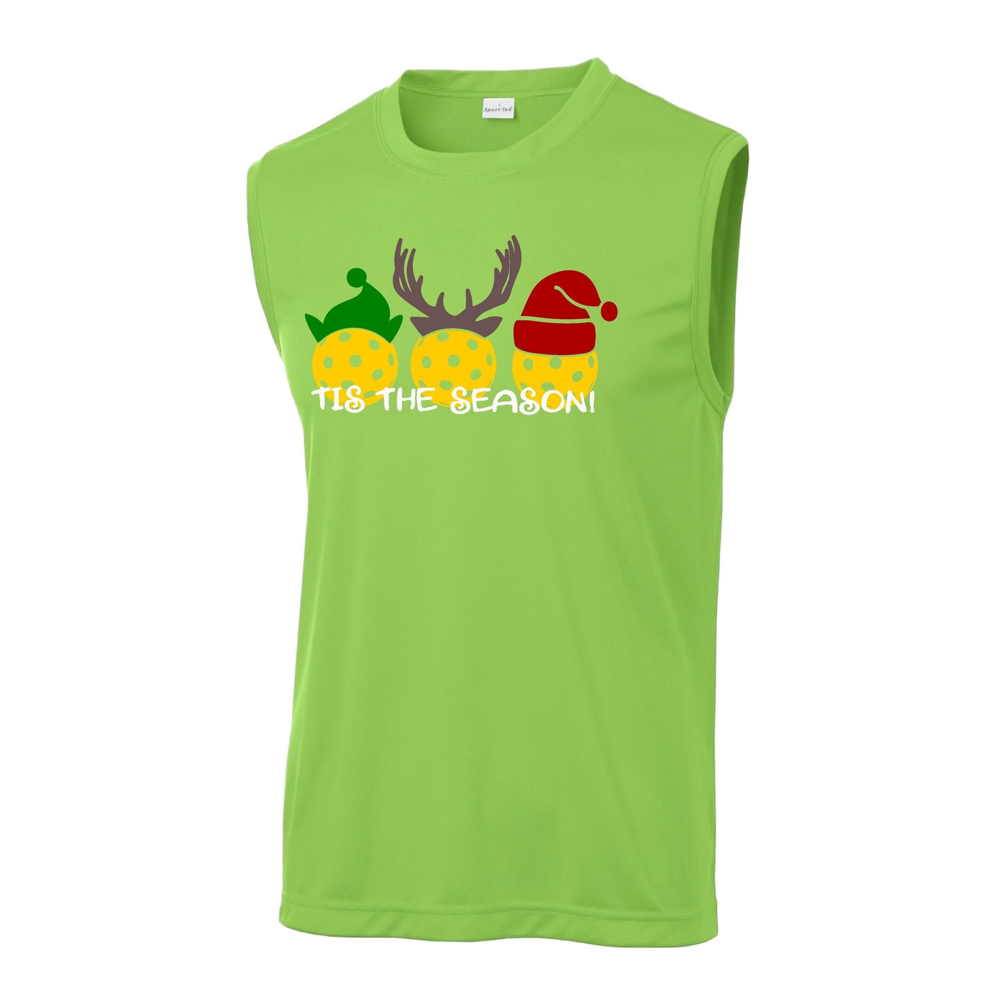 Tis the Season | Men's Sleeveless Athletic Performance T-Shirt | 100% Polyester