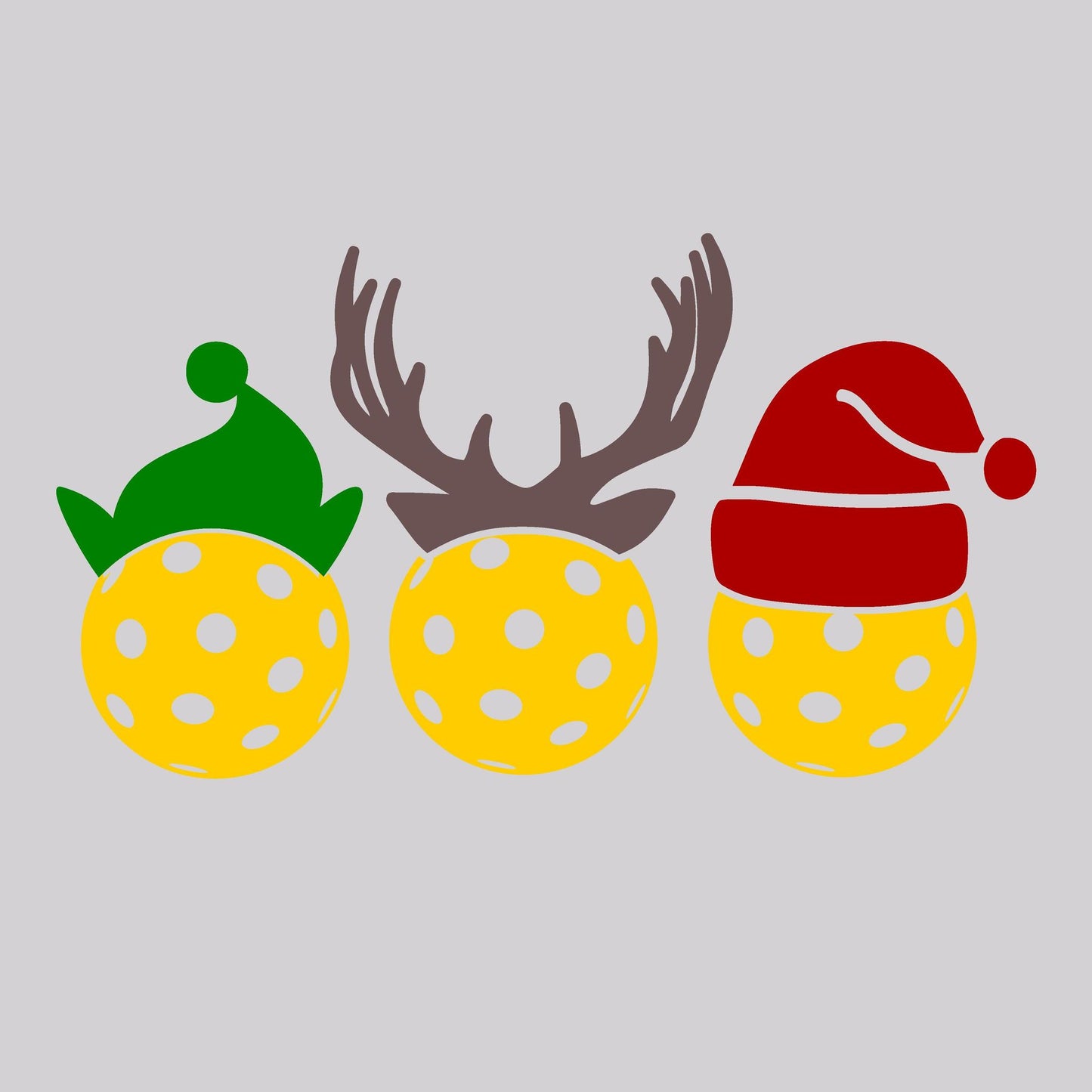 Tis the Season | Pickleball Visors | Moisture Wicking 100% Polyester