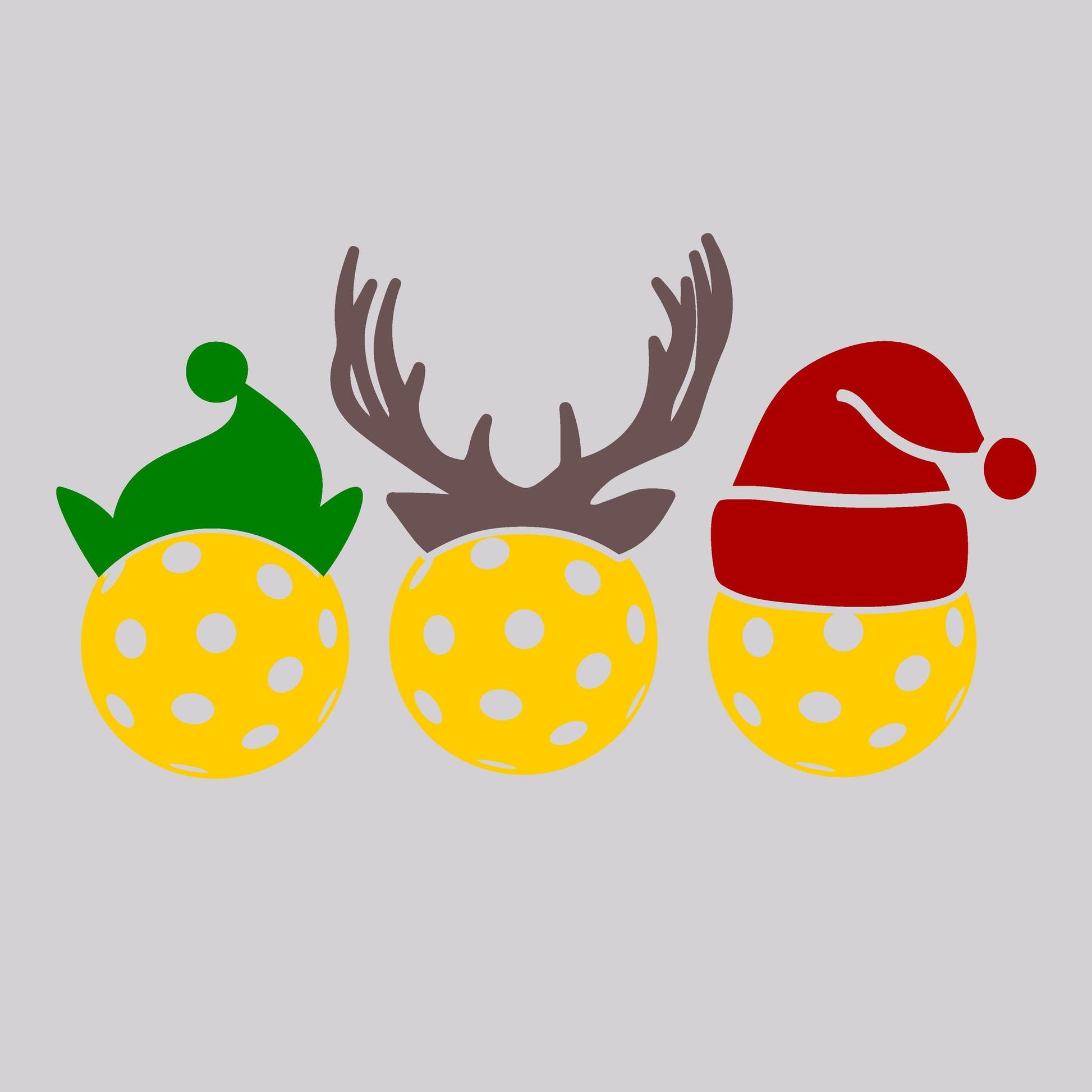 Tis the Season | Pickleball Visors | Moisture Wicking 100% Polyester