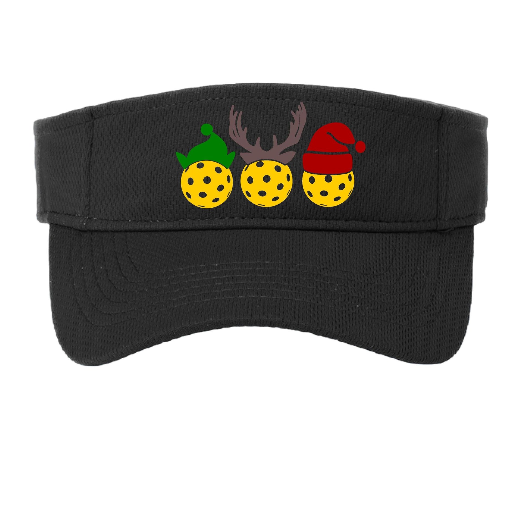 Tis the Season | Pickleball Visors | Moisture Wicking 100% Polyester