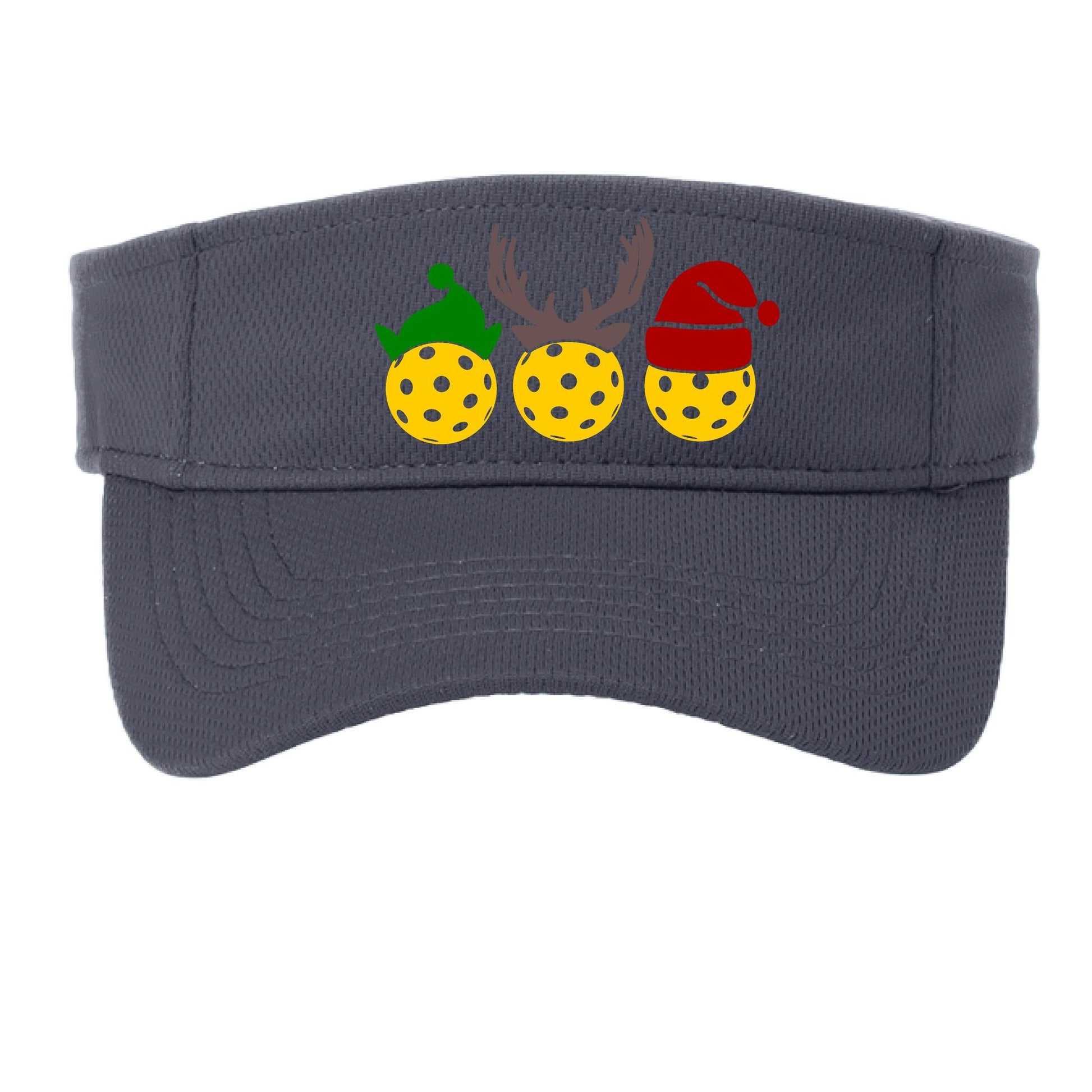 Tis the Season | Pickleball Visors | Moisture Wicking 100% Polyester