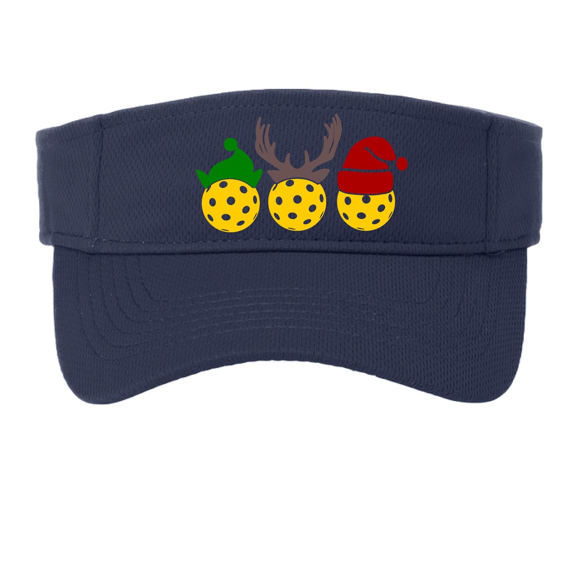 Tis the Season | Pickleball Visors | Moisture Wicking 100% Polyester