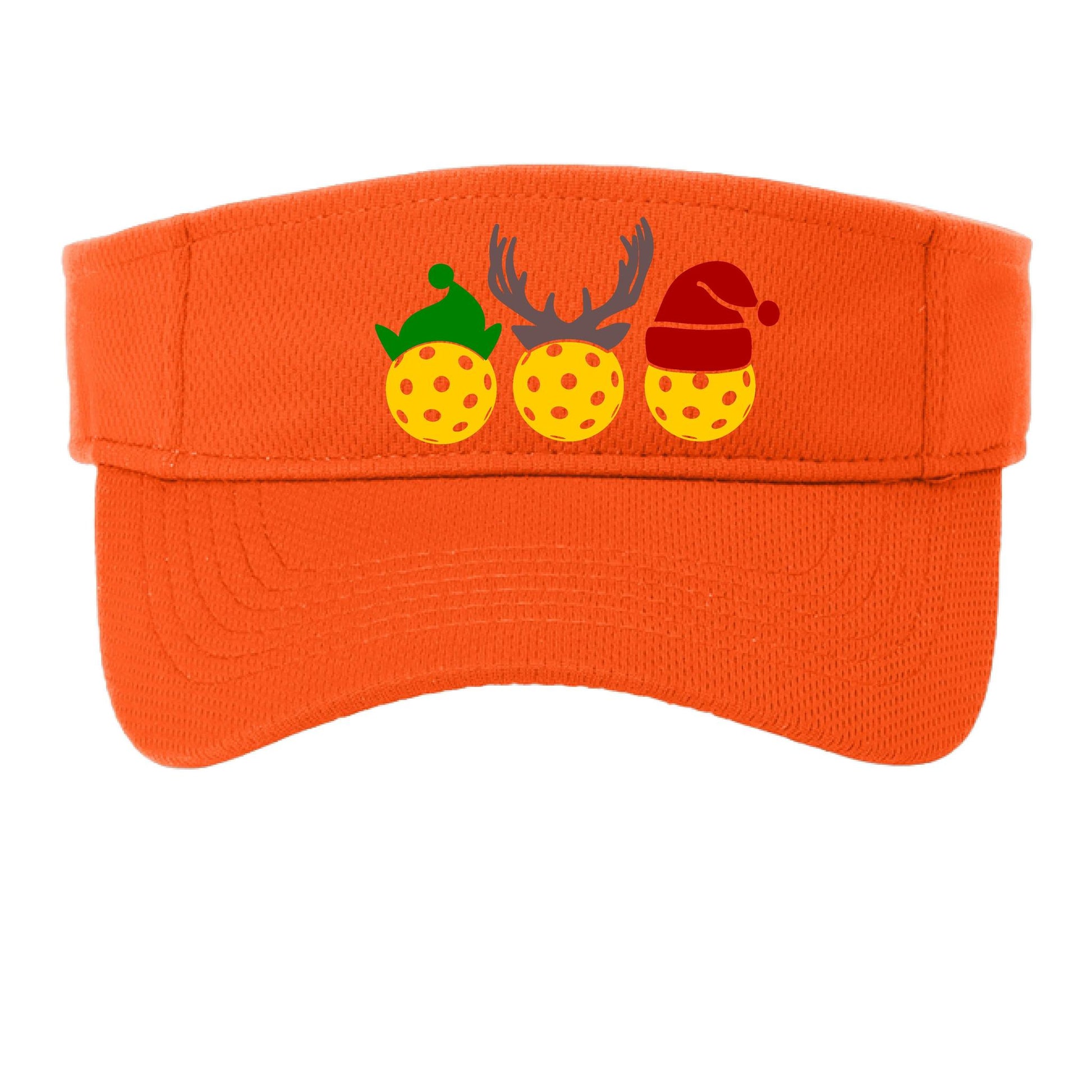 Tis the Season | Pickleball Visors | Moisture Wicking 100% Polyester