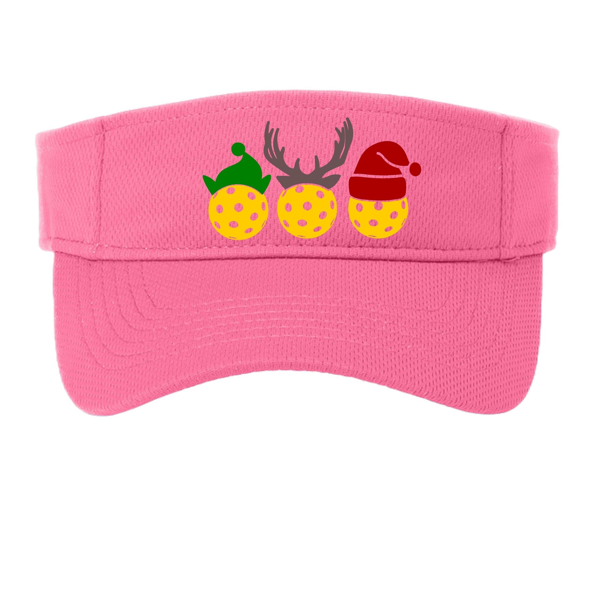 Tis the Season | Pickleball Visors | Moisture Wicking 100% Polyester