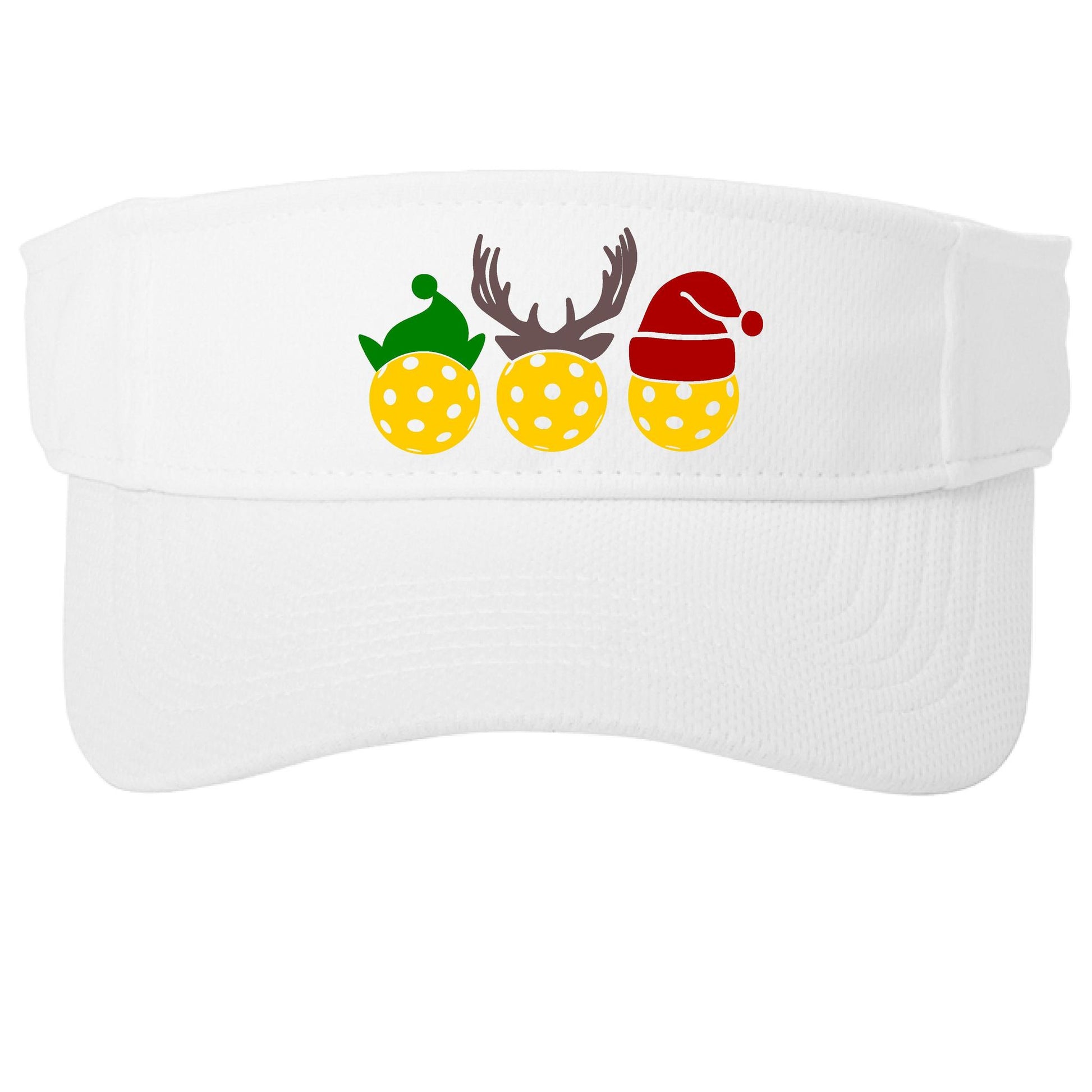 Tis the Season | Pickleball Visors | Moisture Wicking 100% Polyester