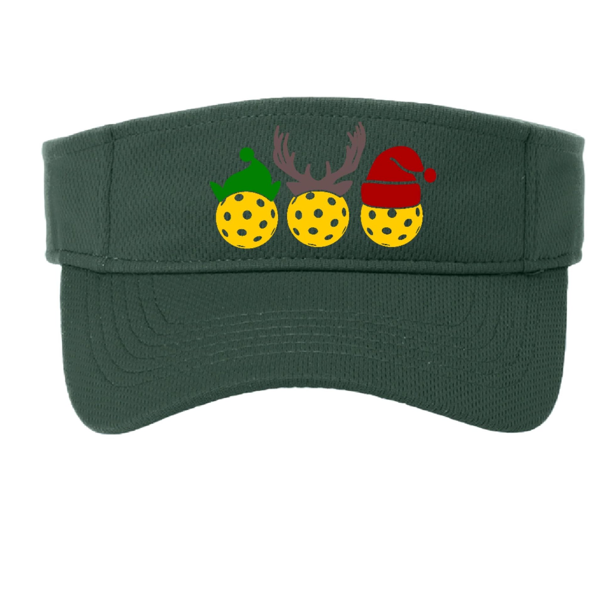 Tis the Season | Pickleball Visors | Moisture Wicking 100% Polyester