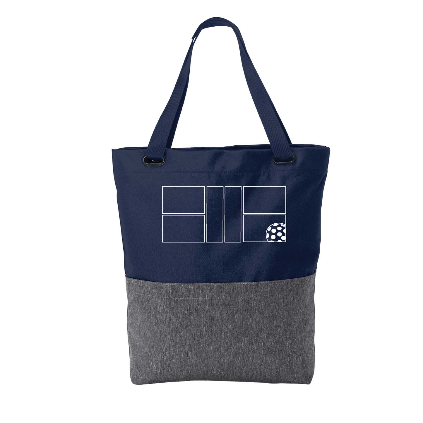 Pickleball Court | Pickleball Sports Convertible Tote Bag | Medium Size Court Tote Bag