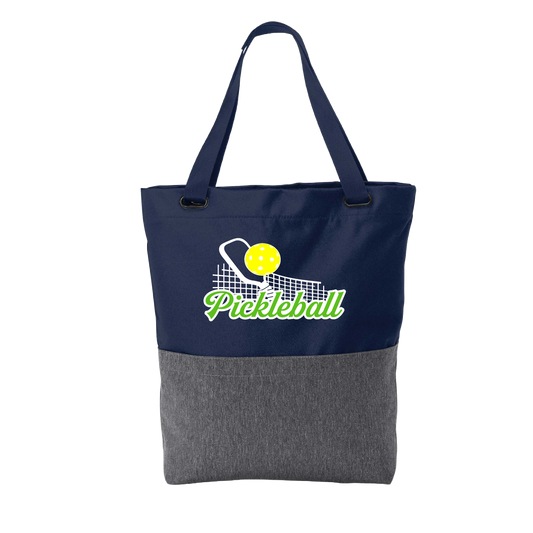 Pickleball Net | Pickleball Sports Convertible Tote Bag | Medium Size Court Tote Bag