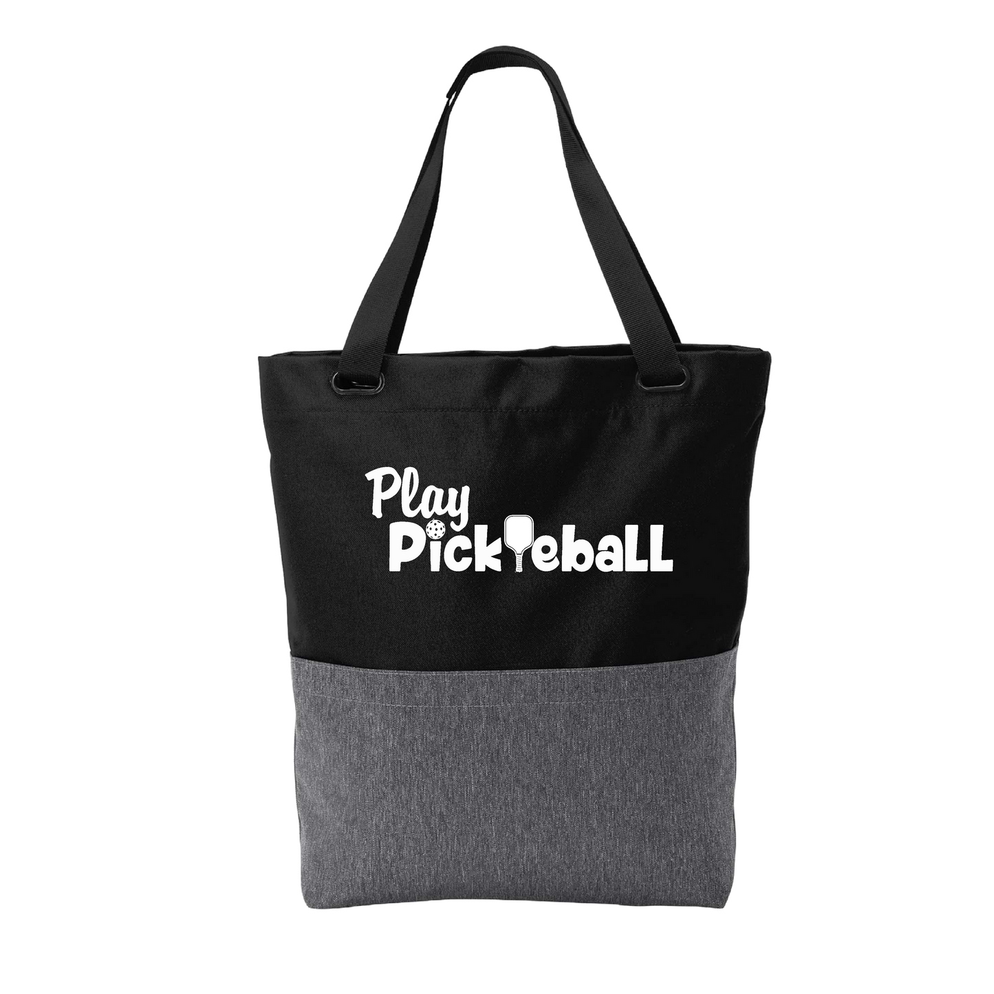 Play Pickleball | Pickleball Sports Convertible Tote Bag | Medium Size Court Tote Bag