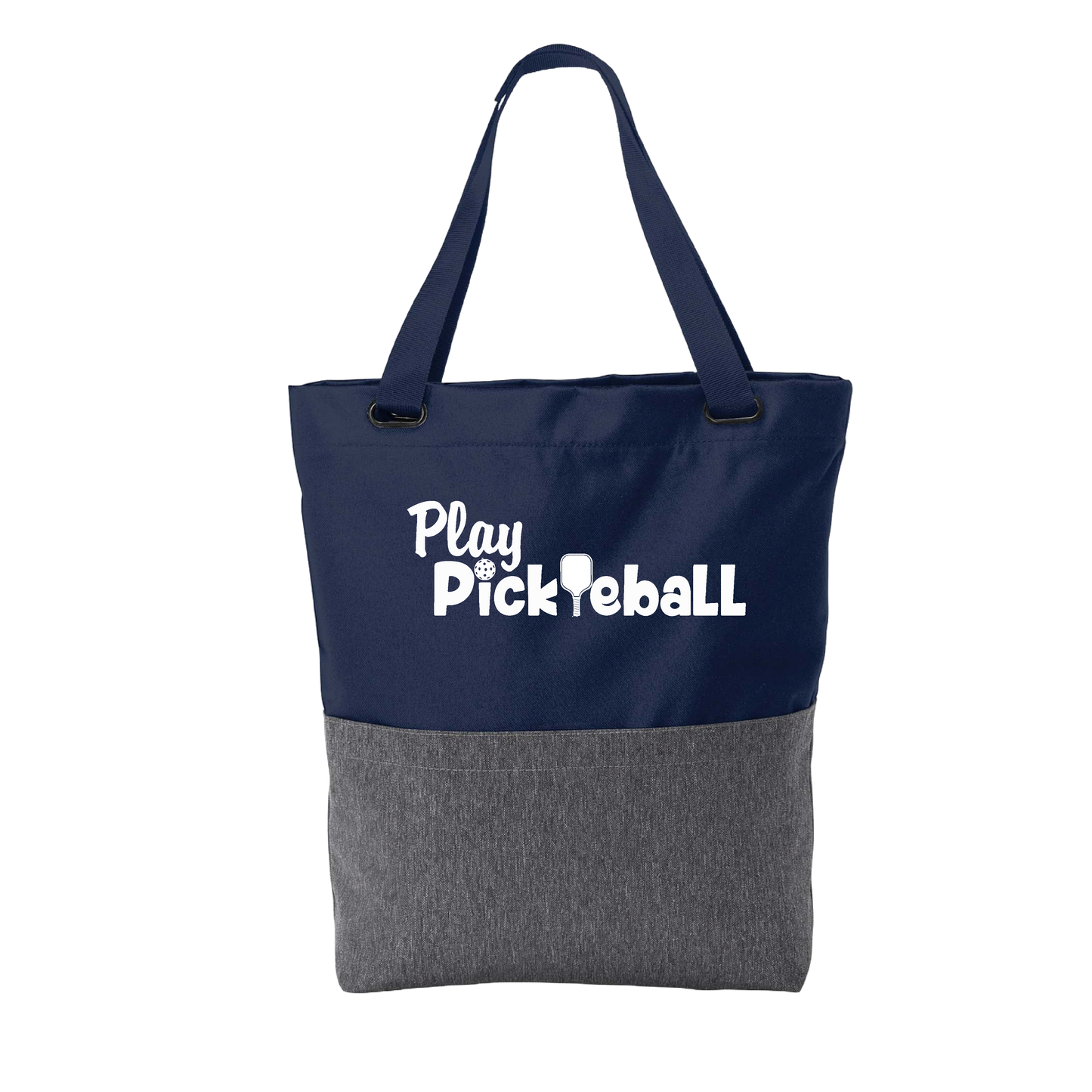 Play Pickleball | Pickleball Sports Convertible Tote Bag | Medium Size Court Tote Bag