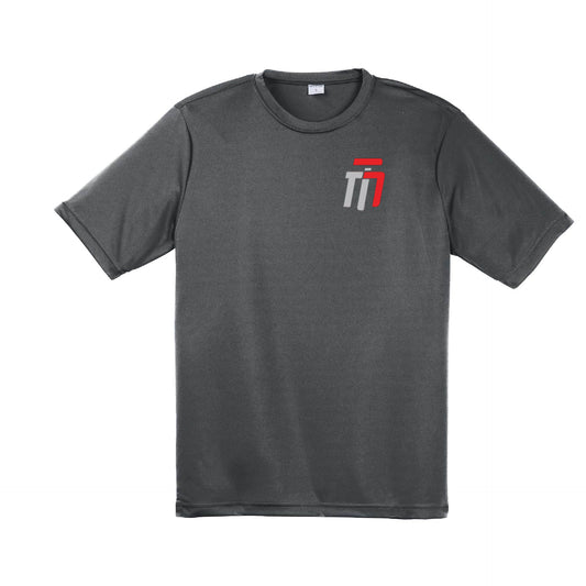 Trumotion (Pocket Design) | Men's Short Sleeve Athletic Karate Performance T-Shirt | 100% Polyester
