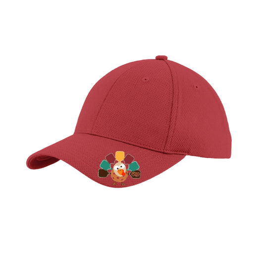 Turkey Pickleball | Pickleball Hat | Moisture-Wicking 100% Polyester
