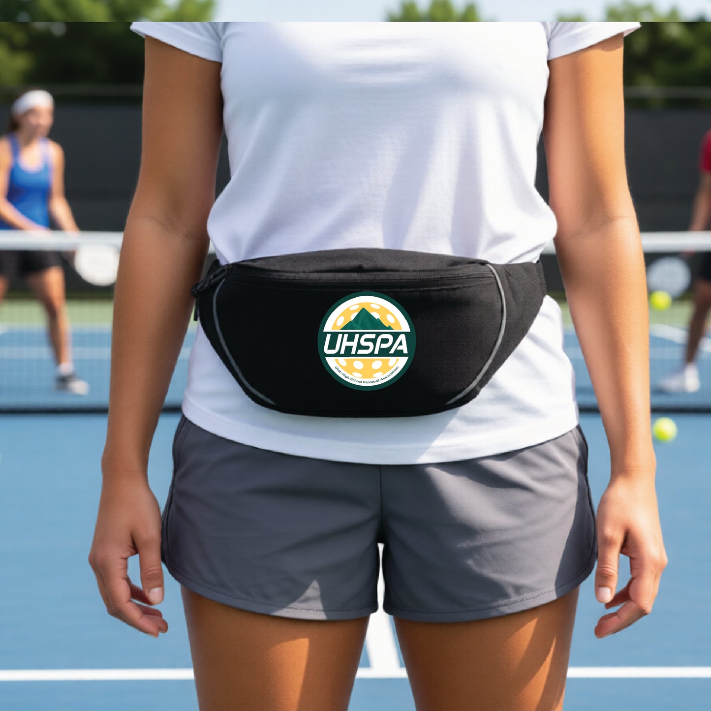 UHSPA Personalized Team Fanny Pac Bag – Pickleball Referee and Hip Crossbody Travel Bag