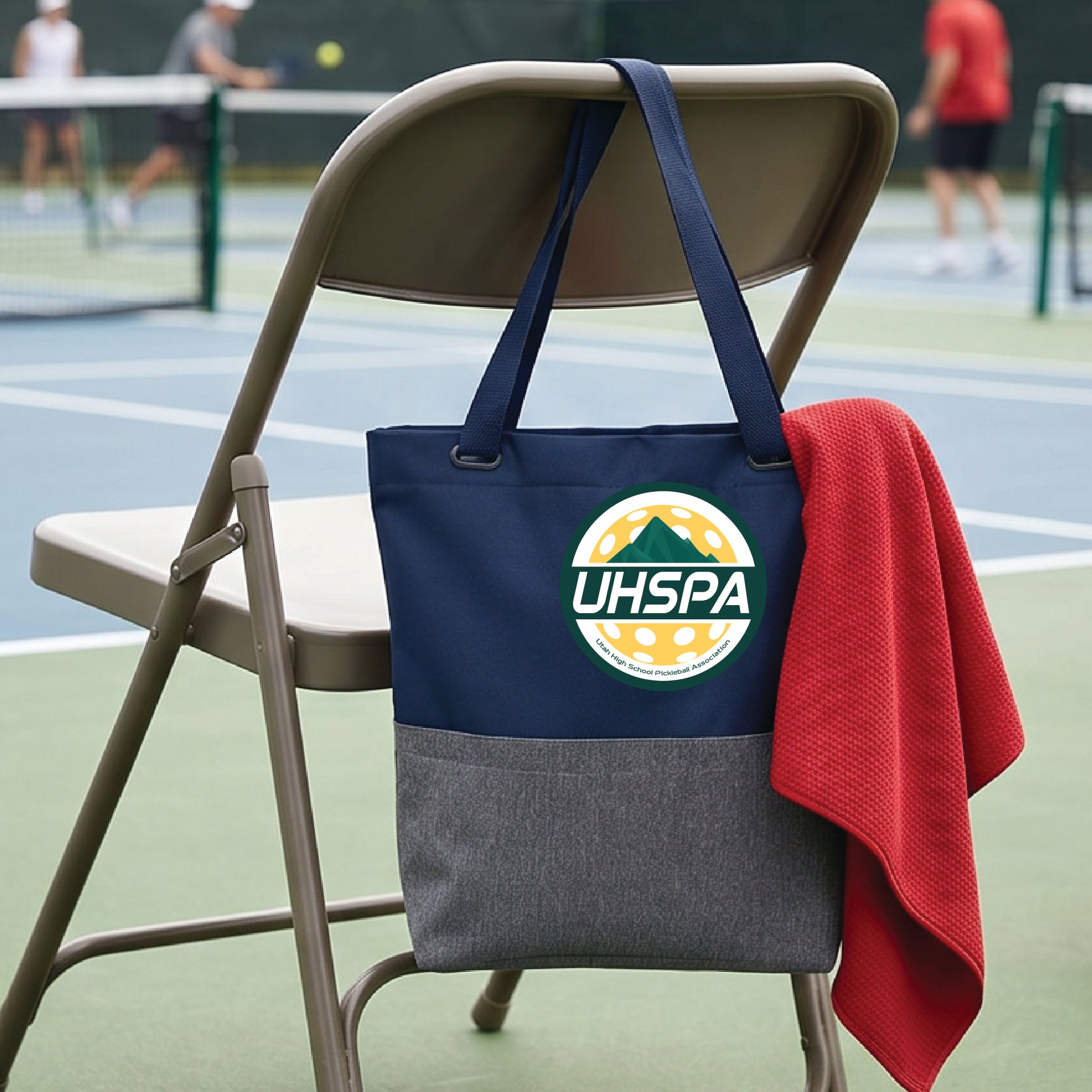 UHSPA Pickleball Tote Bag, Sports Tote for Pickleball Players, Pickleball Gift, Court Carryall, Pickleball Team Gift