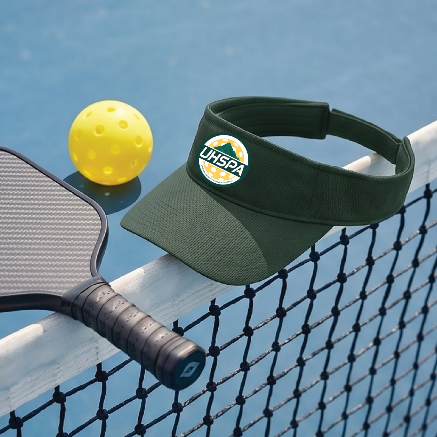 UHSPA Pickleball Visors | Moisture Wicking 100% Polyester