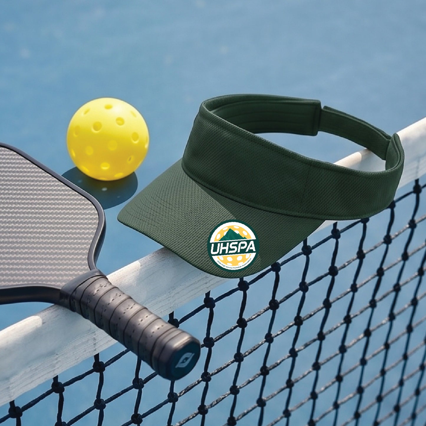 UHSPA Pickleball Visors | Moisture Wicking 100% Polyester