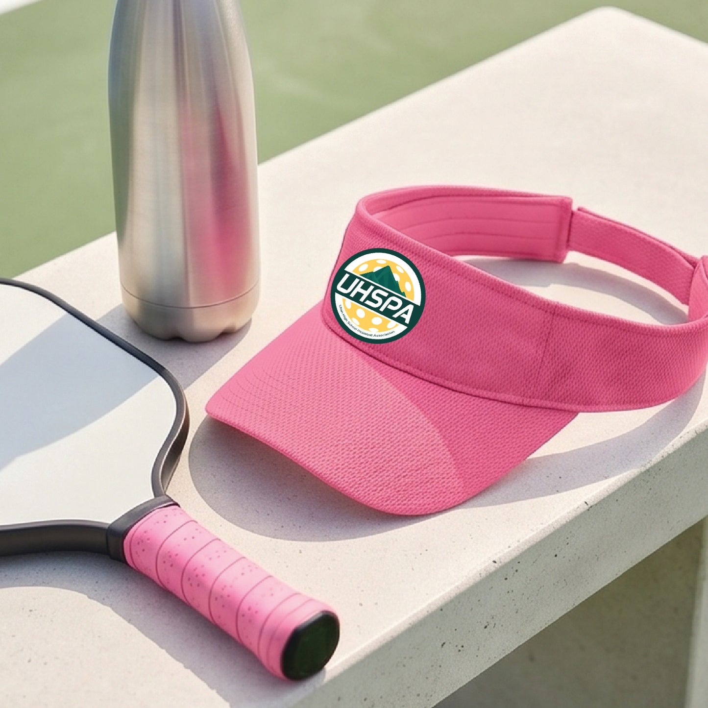 UHSPA Pickleball Visors | Moisture Wicking 100% Polyester