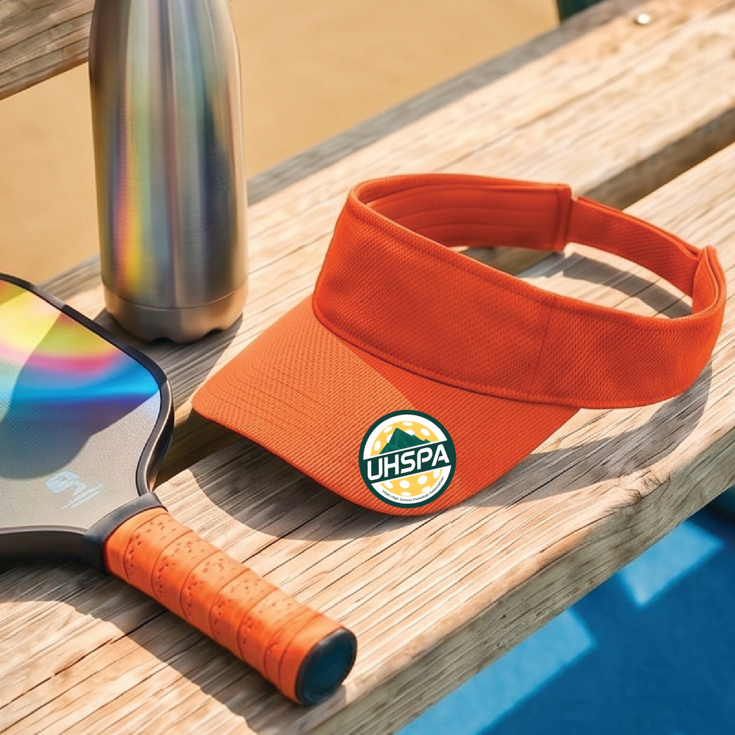 UHSPA Pickleball Visors | Moisture Wicking 100% Polyester