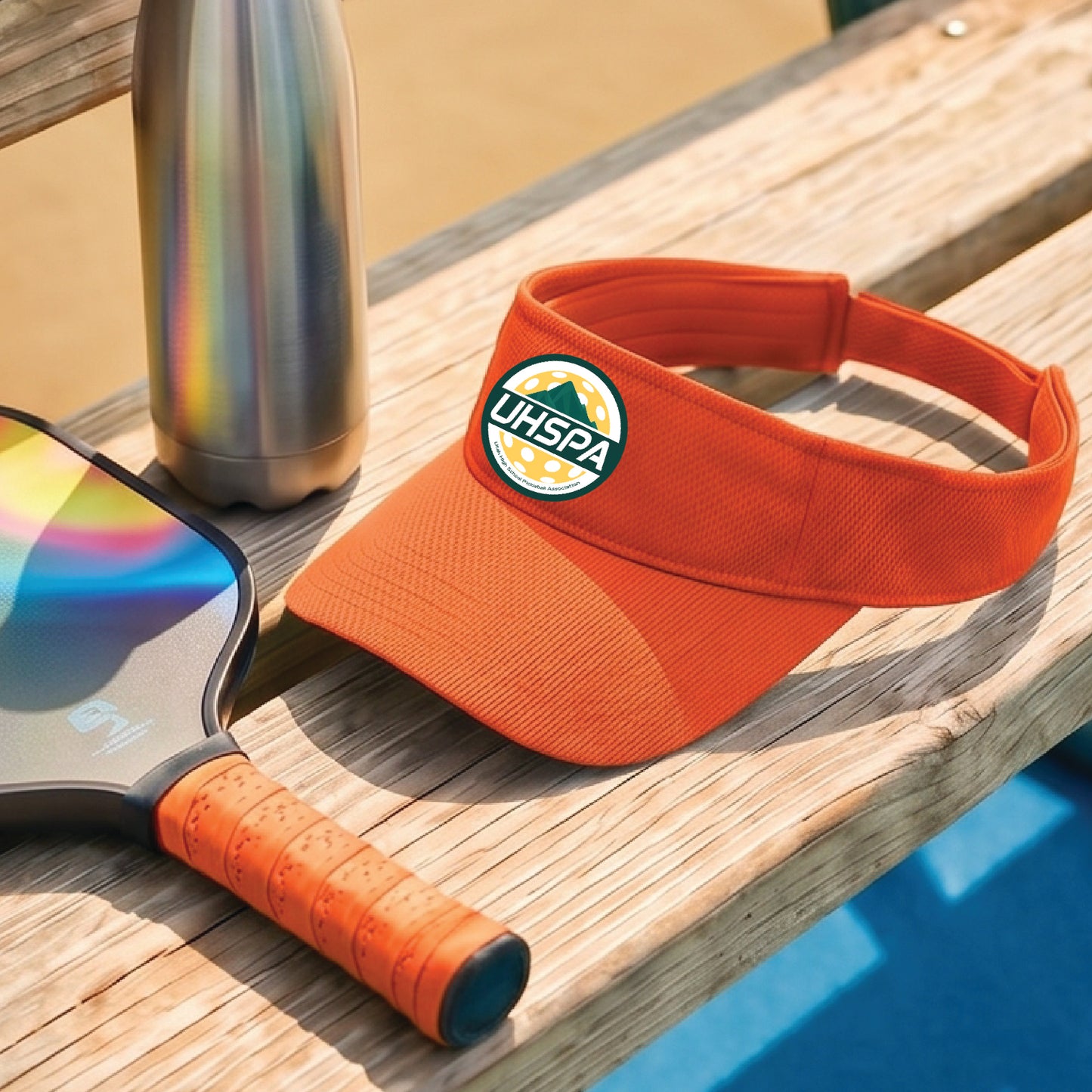UHSPA Pickleball Visors | Moisture Wicking 100% Polyester