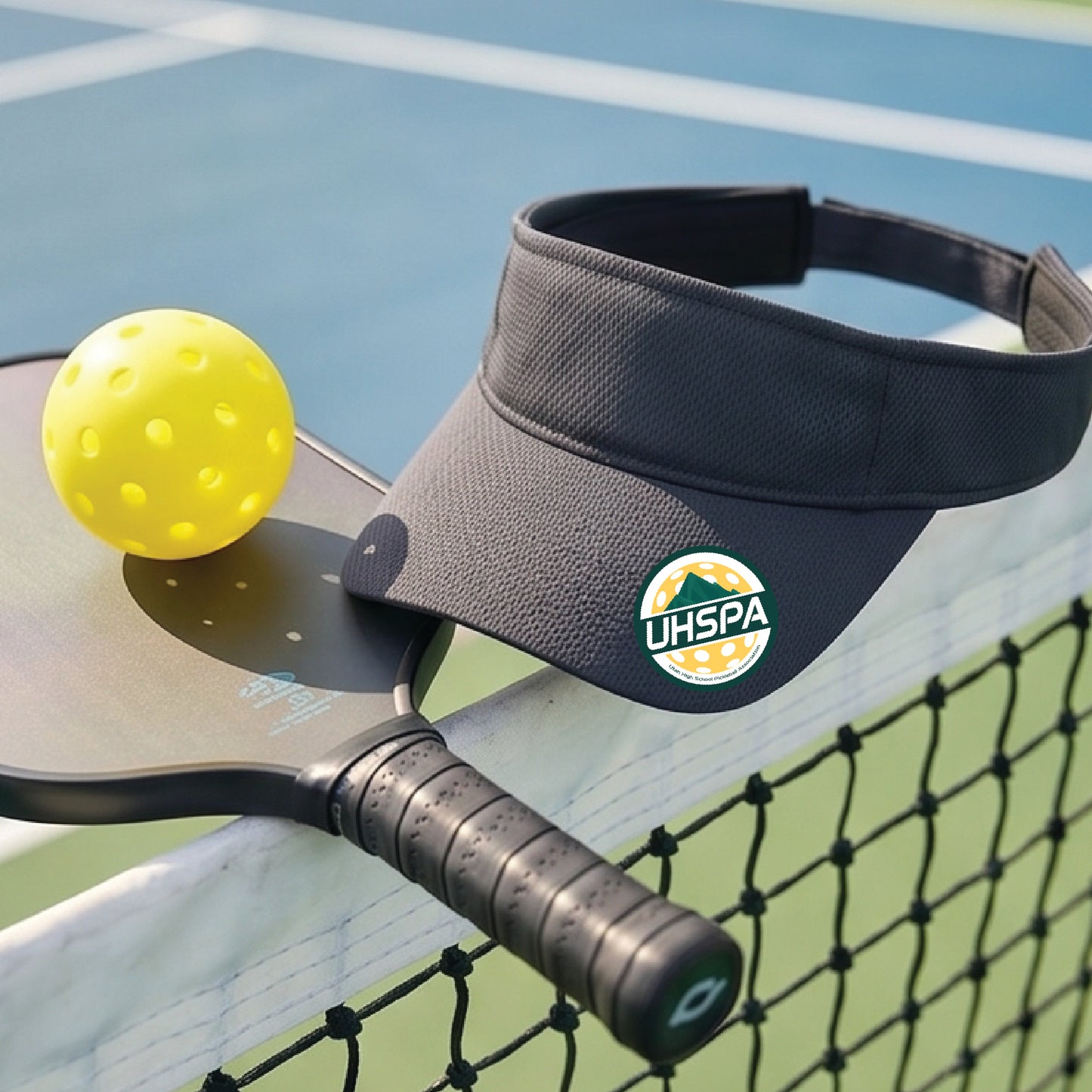 UHSPA Pickleball Visors | Moisture Wicking 100% Polyester