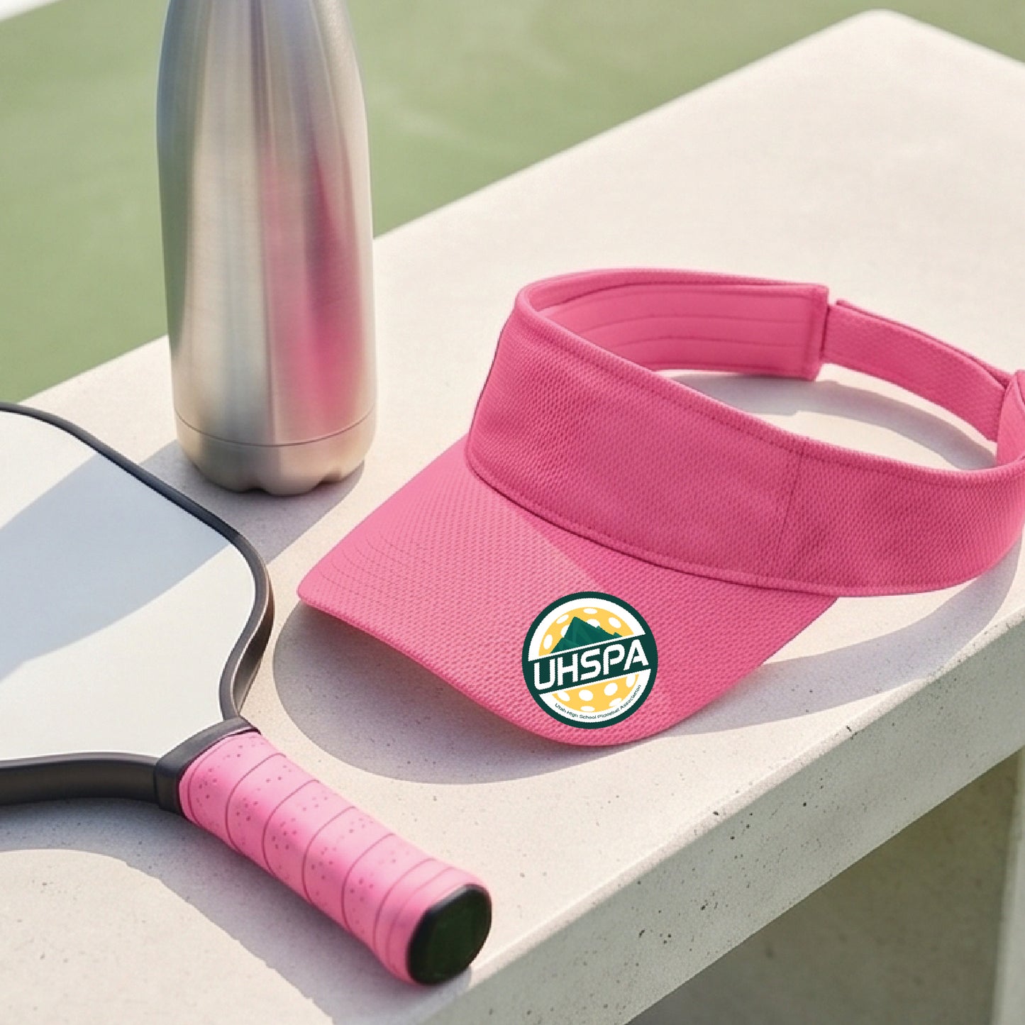 UHSPA Pickleball Visors | Moisture Wicking 100% Polyester