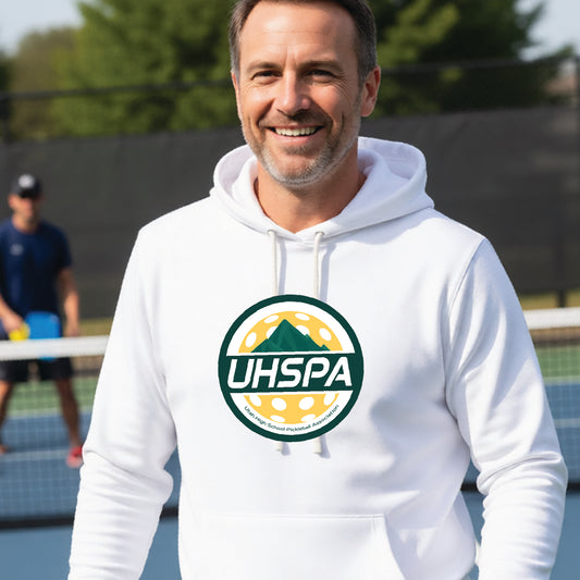 UHSPA Unisex Hoodie Athletic Pickleball Sweatshirt | 50% Cotton/50% Polyester