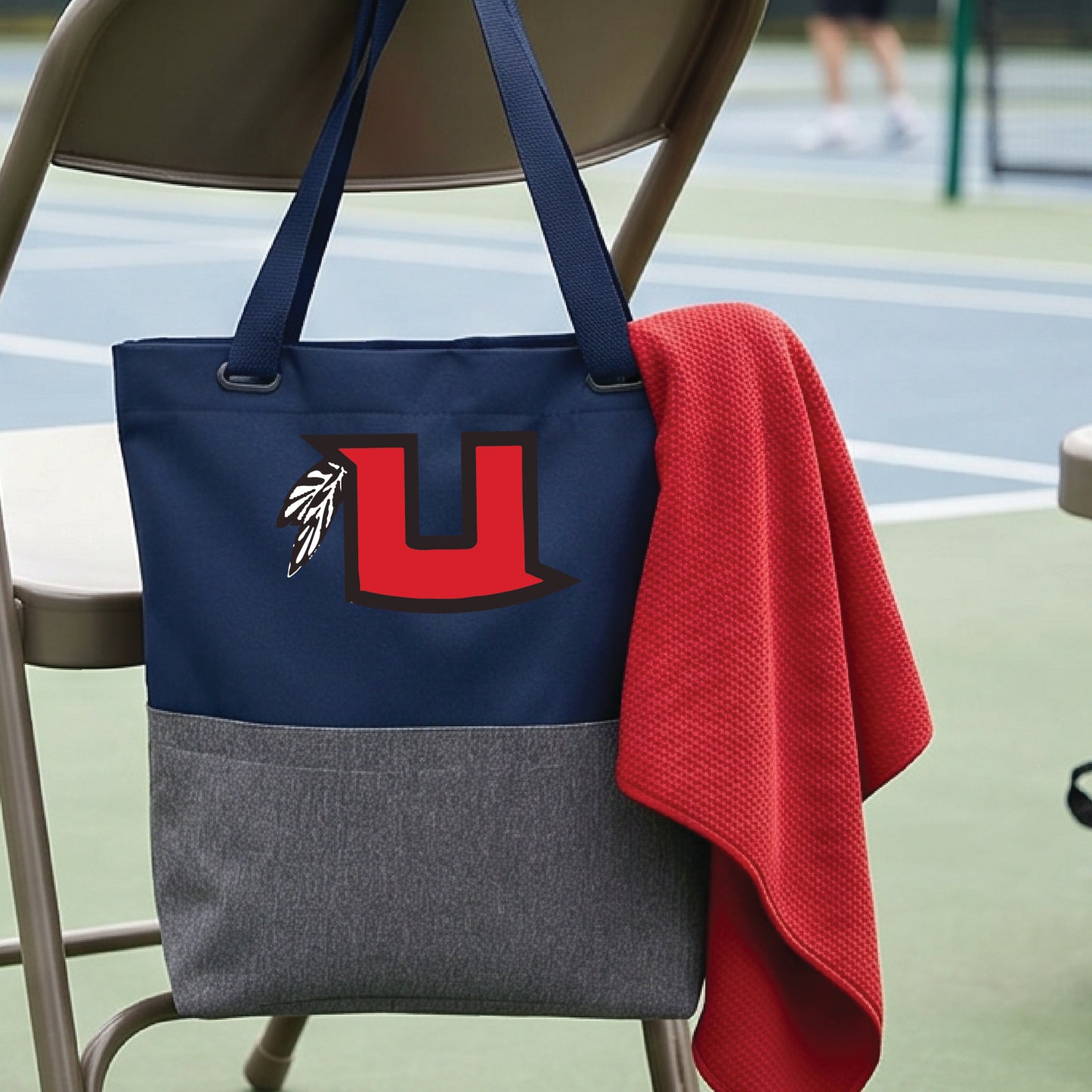 Uintah High School Pickleball Tote Bag Sports Tote for Pickleball Players Gift Court Carryall Team Gift