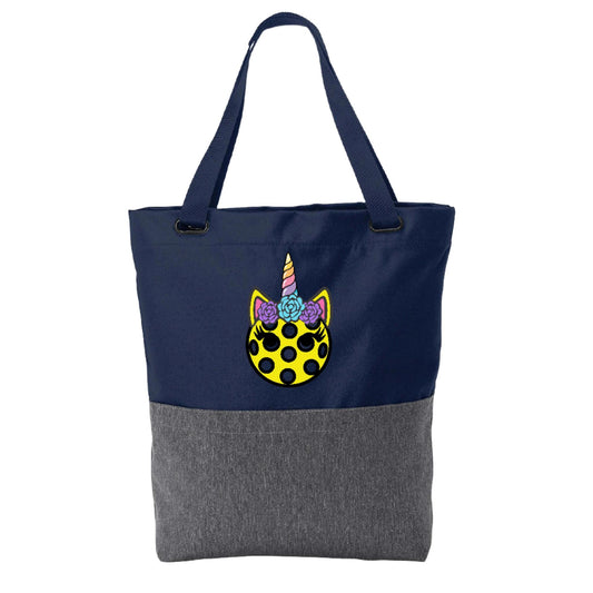 Unicorn Pickleball | Pickleball Sports Convertible Tote Bag | Medium Size Court Tote Bag